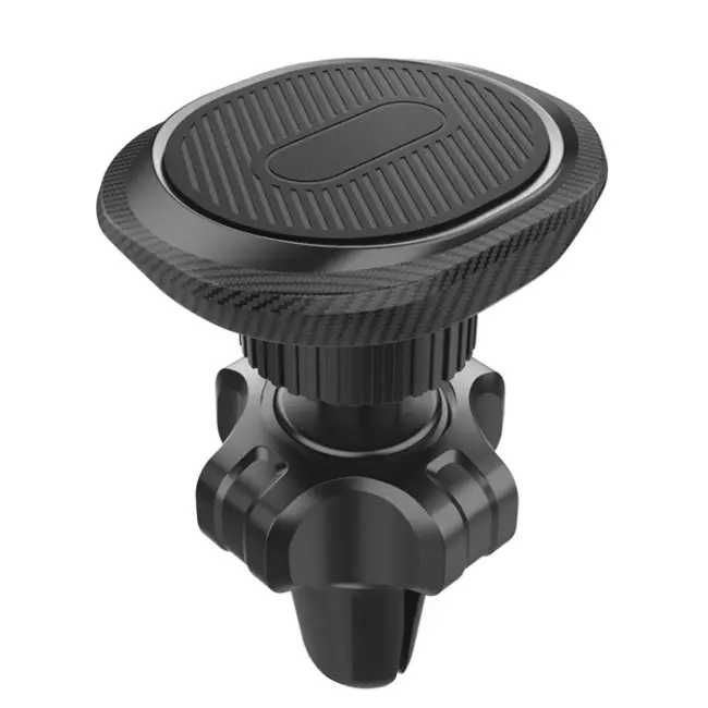 Ally ML172 Araç Klima Havalandırma Bölmesi Manyetik Yuvarlak Telefon Tutucu-(5775)