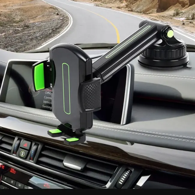 Ally X568 Torpido Üstü Teleskopik Vantuzlu Telefon Tutucu-(5775)