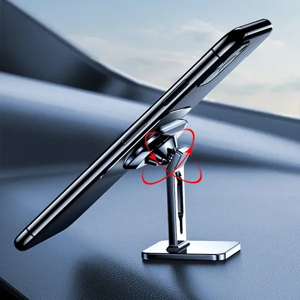 ALLY Manyetik Mıknatıslı Stand Tipi Telefon Araç Tutucu-(5775)