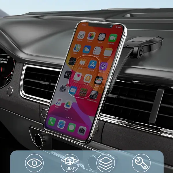 FLOVEME Manyetik Dashboard Mıkantıslı Araç Telefon Tutucu-(5775)