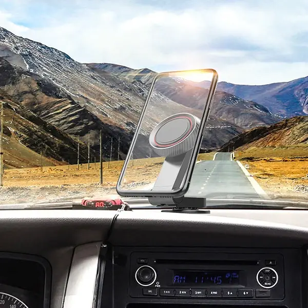 ALLY Mıknatıslı Araç Telefon Tutucu Cam ve Torpido Üstü-(5775)