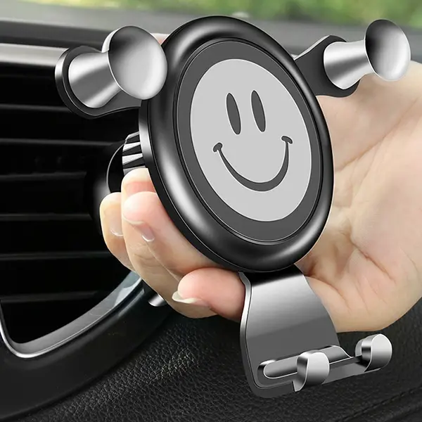 Ally R-054 Gravity Smile Universal Cep Telefonu Araç Tutucu-(5775)