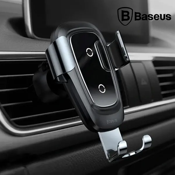 Baseus Gravity Metal Wireless Kablosuz Araç Şarj Tutucu Wxyl-B0a-(5775)