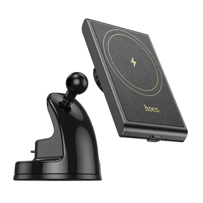 Hoco HW20 Torpido Üstü Wireless Kablosuz Hızlı Şarj Araç Telefon Tutucu-(5775)