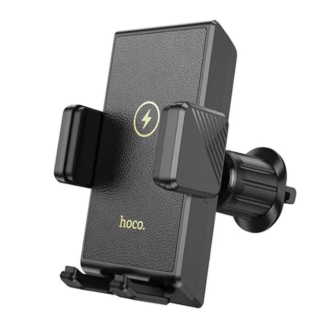 Hoco HW21 Klima Havalandırma Bölmesi Wireless Kablosuz Şarj Araç Telefon Tutucu-(5775)