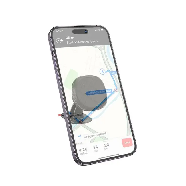 Hoco H30 360° Dönebilen Torpido Üstü Araç içi Magsafe Manyetik Araç İçi Telefon Tutucu-(5775)