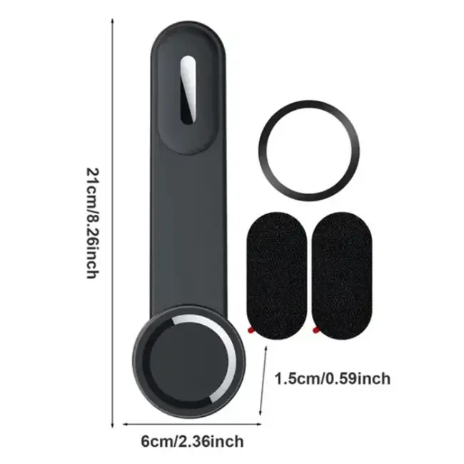 Ally MA-160 Araç Torpido Üstü Katlanabilir Manyetik Telefon Tutucu-(5775)