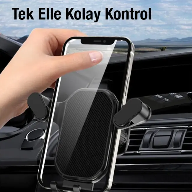 ALLY Z1S Araç İçi Havalandırma Telefon Tutucu-(5775)