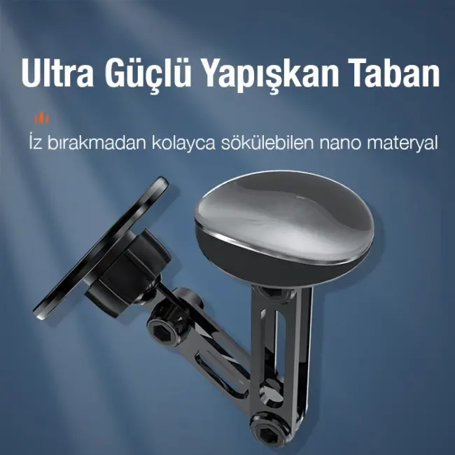 ALLY CZY-F82Y 360 ° Dönebilen MagSafe Araç İçi Telefon Tutucu-(5775)