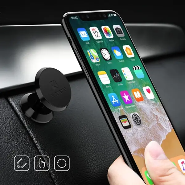 Floveme Mıknatıslı 360 Derece Donerli Araç Üstü Tutucu-(5775)