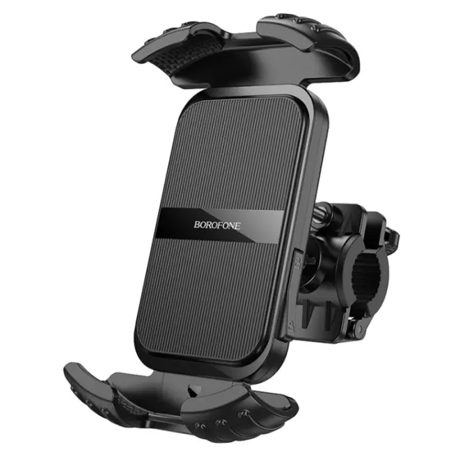 Ally Borofone BH105 Crown Gidon Bağlantılı Bisiklet ve Motosiklet Telefon Tutucu-(5775)