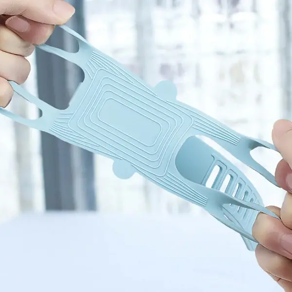 KUULAA Universal Silikon Bisiklet Motosiklet Telefon Tutucu-(5775)