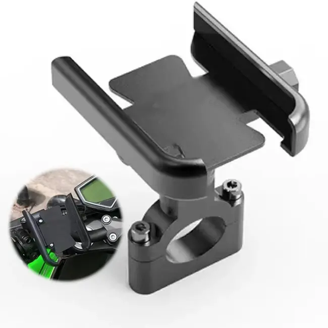 ALLY Alüminyum Alaşım Bisiklet Motorsiklet Gidon Telefon Tutucu-(5775)