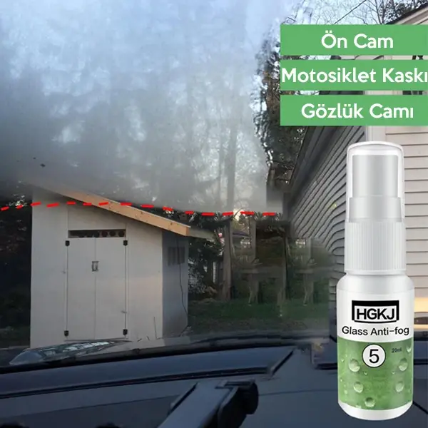 HGKJ 5 20ml Buğu Önleyici Buhar Engelleyici Araba Cam Temizleyici Anti Fog Agent-(5775)
