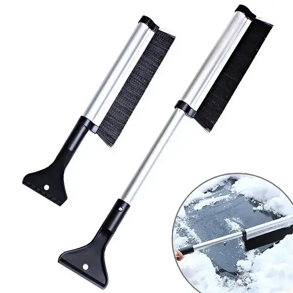 ALLY 65CM Oto Araç Buz kazıyıcı fırça Kar Temizleme Fırçası-(5775)
