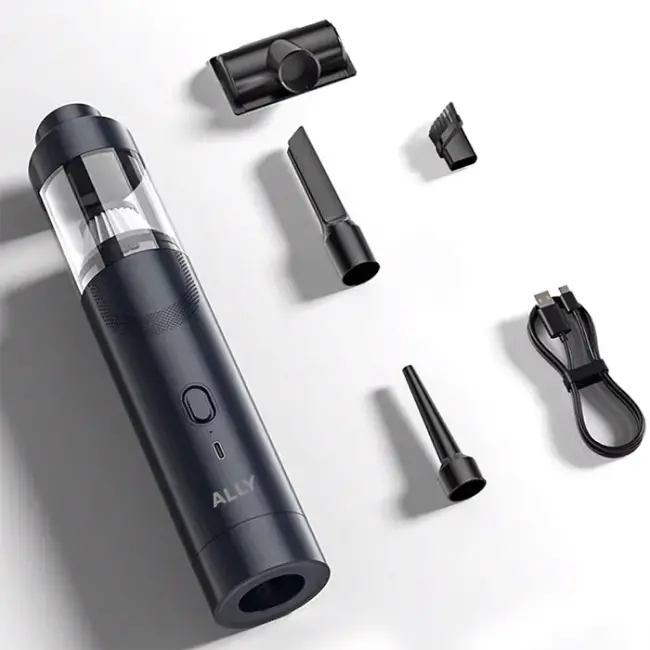 ALLY Elektrikli Araç Süpürgesi - Araba Süpürgesi - Oto Süpürge - Mini Süpürge ST-6675c-(5775)