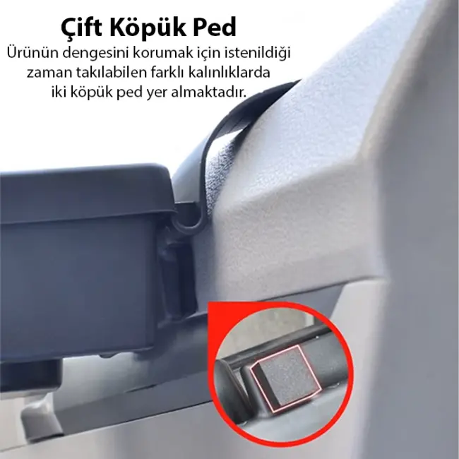 ALLY Oto Araç Içi Bardaklık Organizer Bardak Tutucu Saklama Kutusu-(5775)