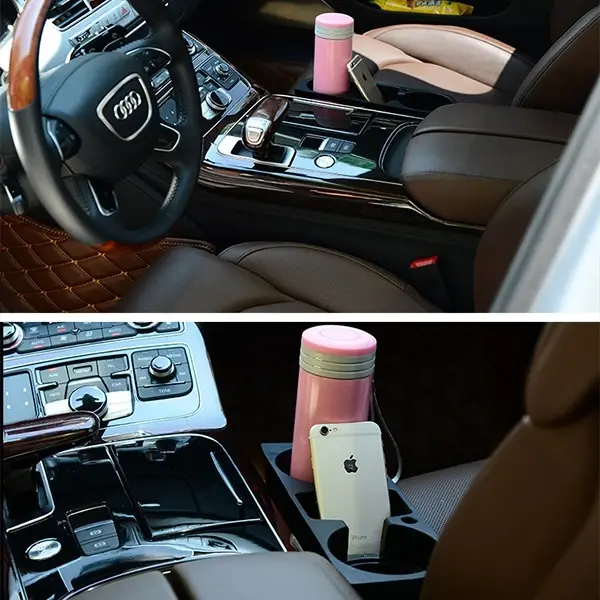 Ally Araç içi koltuk yanı bardak tutucu telefon tutucu konsol-(5775)