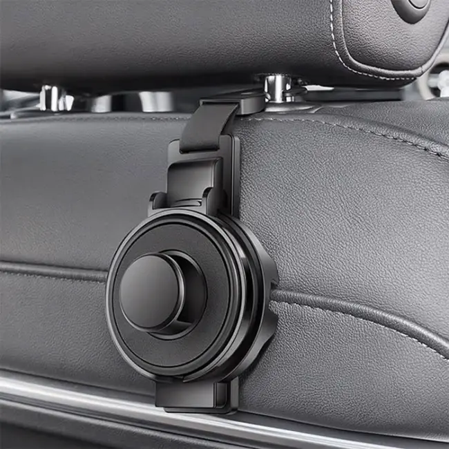 ALLY Araba Arka Koltuk İçin 3in1 katlanabilir çok fonksiyonlu Telefon Bardak Ve Çanta Tutucu-(5775)