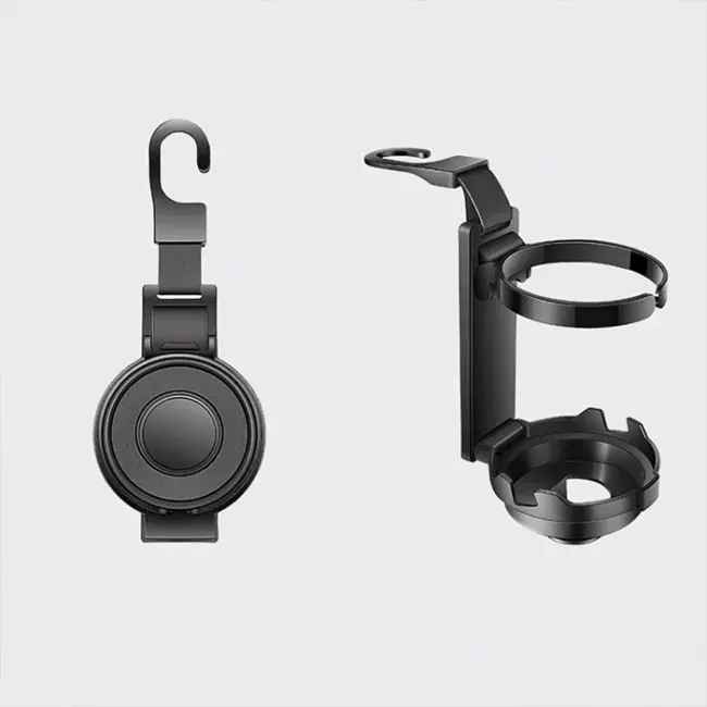 ALLY Araba Arka Koltuk İçin 3in1 katlanabilir çok fonksiyonlu Telefon Bardak Ve Çanta Tutucu-(5775)