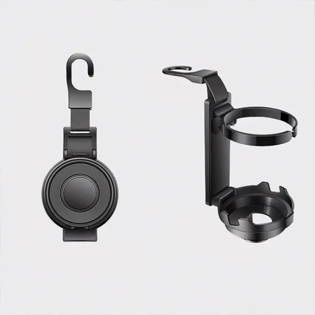 ALLY Araba Arka Koltuk İçin 3in1 katlanabilir çok fonksiyonlu Telefon Bardak Ve Çanta Tutucu-(5775)