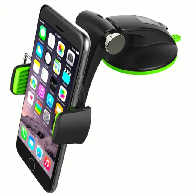 Ally 360 Dönebilen Torpido Üstü Vakumlu Araç Oto Telefon Tutucu-(5775)