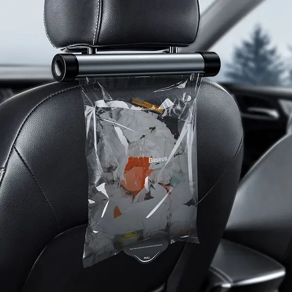 Baseus Clean Garbage Araç Arka Koltuk için Çöp Torbası + 40 Adet Torba-(5775)