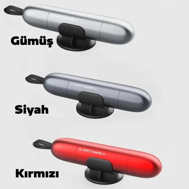 ALLY Oto Araç Pencere Camı Ve Emniyet Kemeri Kesici-Hayat Kurtarıcı-(5775)