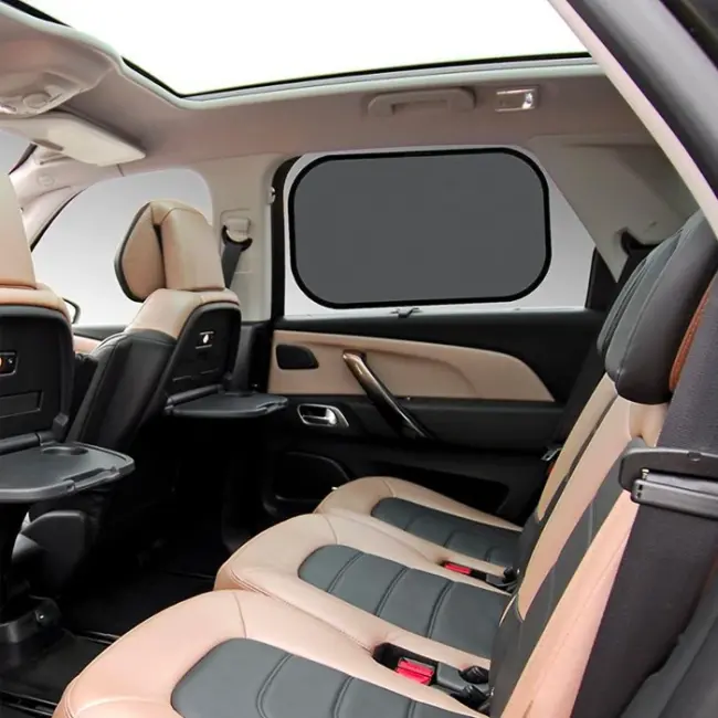 Ally Araç Oto Yan Cam Vantuzlu Güneşlik Kalkan 2 Adet 36x44cm-(5775)