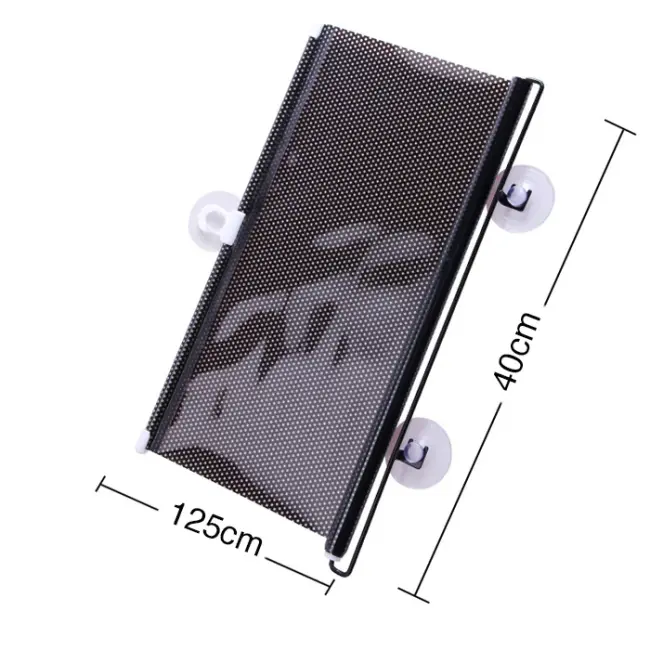 Araba Araç içi Katlanabilir Araç Oto Ön Cam Güneşlik Branda 40x125cm-(5775)