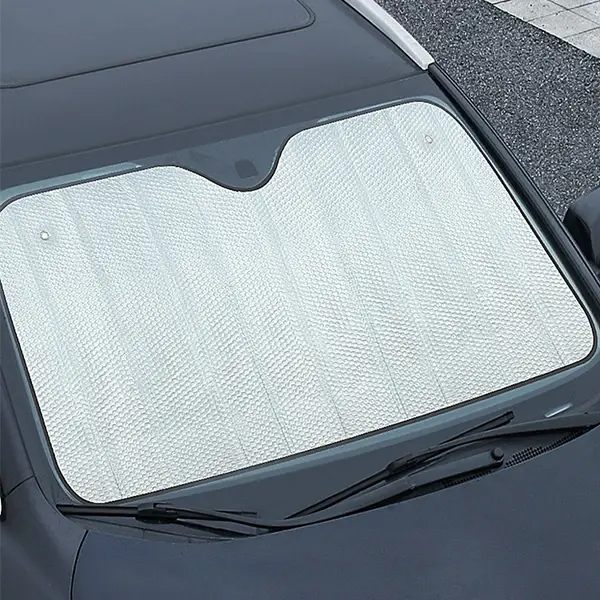 ALLY 5 Katmanlı Alüminyum Katlanabilir Araç Ön Cam Güneşliği -140x70 Isı Yalıtımlı-(5775)
