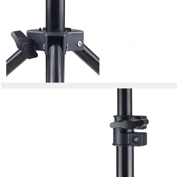 Ally 130cm Işık Ayağı Tripod Standı 3 Ayaklı Tripod Işık Ayağı 1.3 Metre-(5775)
