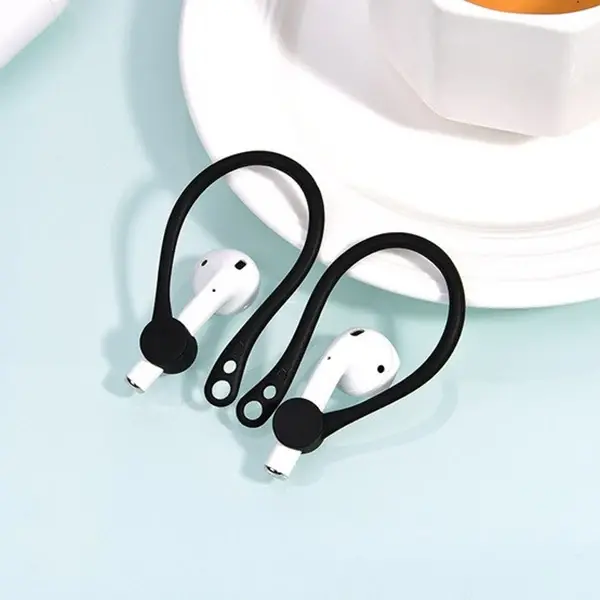 KUULAA Apple Airpods İçin Çengeli Kulaklık Kancası Tutucu Anti-Lost-(5775)