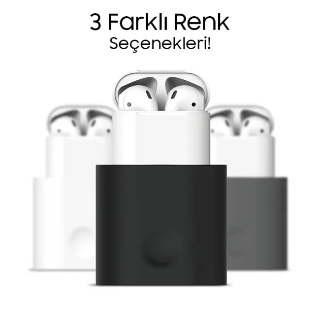 Ally Apple Airpods Boş Şarj Standı-(5775)