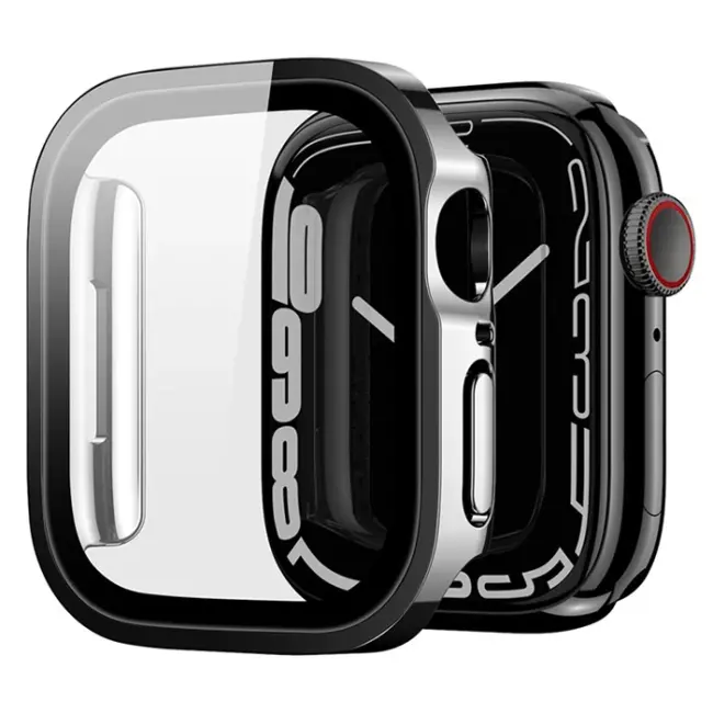 Dux Ducis Hamo Series Apple Watch Ultra 49mm için Hard PC Full Koruma Sert Armor Zırh Kılıf-(5775)