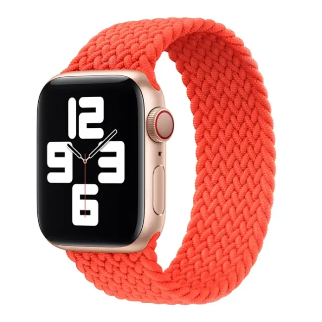 Ally Apple Watch 7-8 45mm 6-5-4 44mm Watch Ultra 49mm Single loop Plastik Kayış Kordon 3-2-1 42mm-(5775)