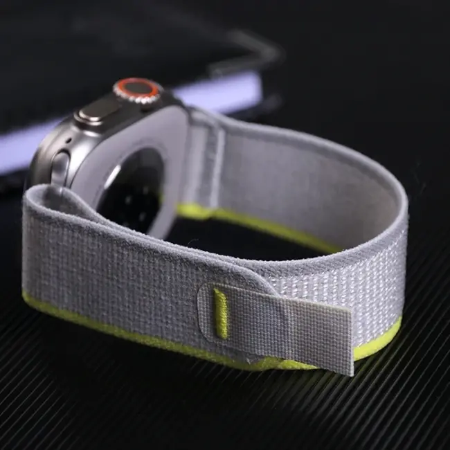 Ally Apple Watch 7-8 45mm 6-5-4 44mm Watch Ultra 49mm Field Loop Kayış Kordon 3-2-1 42mm-(5775)