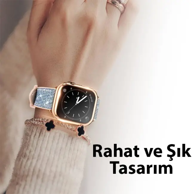 Dux Ducis Samo Series Apple Watch 45mm için Soft TPU Full Koruma Ultra İnce Silikon Kılıf-(5775)