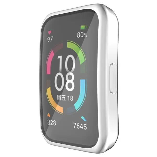Huawei Honor Band 6  360 Koruma Ultra İnce Silikon Kılıf-(5775)