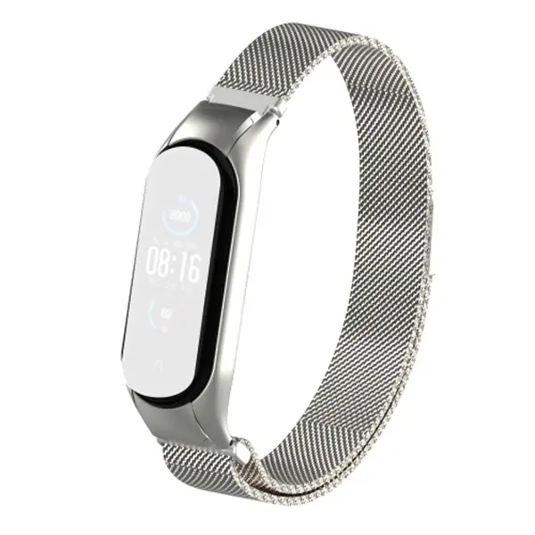 Xiaomi Mi Band 5 Metal Kayış Kordon Milano Loop-(5775)