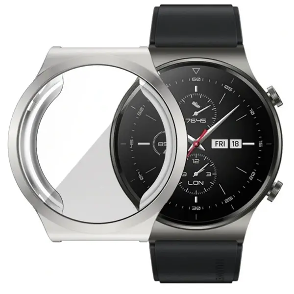 Ally Huawei Watch GT 2 Pro 360 Koruma Ultra İnce Silikon Kılıf-(5775)