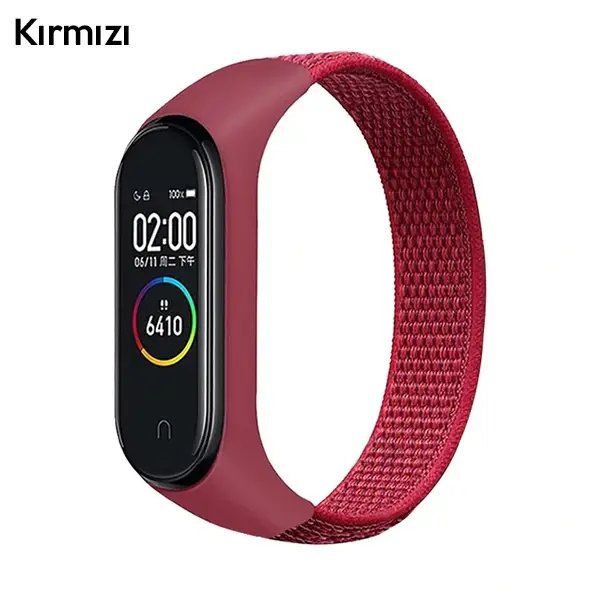 Xiaomi Mi Band 5-4-3  Nylon Kayış Kordon-(5775)