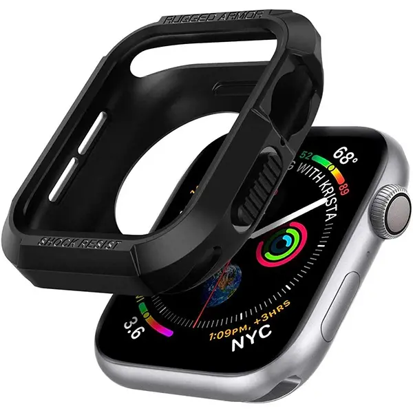 Ally Apple Watch 4-5 40MM Şok Darbe Onleyici Silikon Kılıf-(5775)