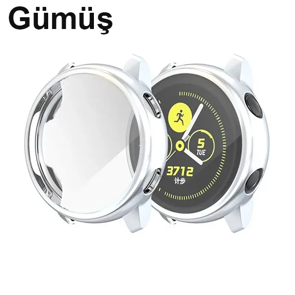 Ally Samsung Galaxy Watch Active Slim 360 Koruma Silikon Kılıf-(5775)