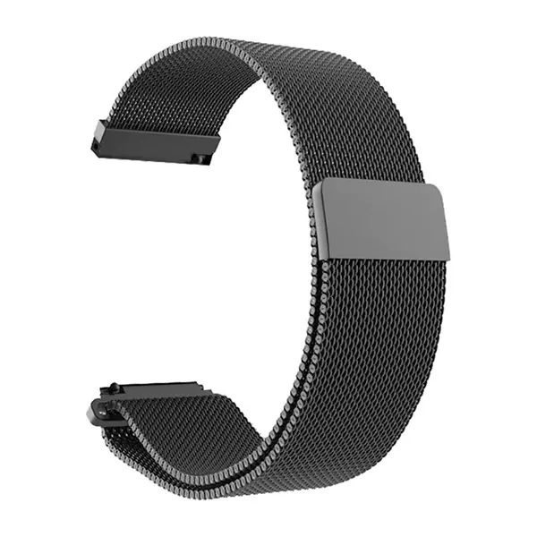 Mijobs Xiaomi Amazfit Bip Metal Milano Loop Kayış Kordon-(5775)