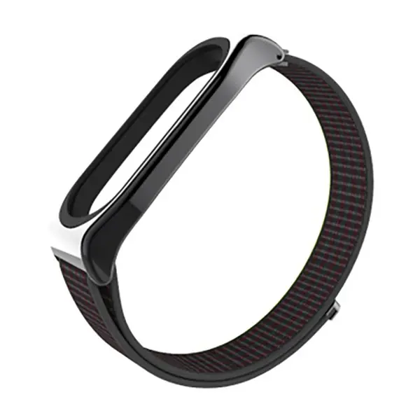 Mijobs Xiaomi Mi Band 4-3 Nylon Kayış Kordon-(5775)