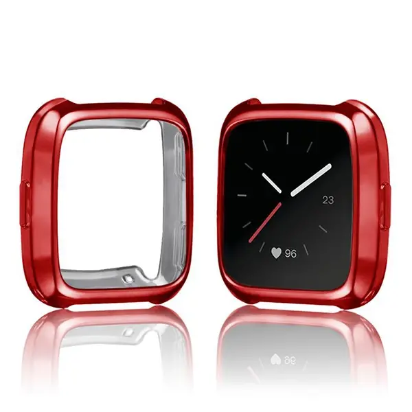 Fitbit Versa Ultra İnce Yumuşak Tpu Silikon Kılıf-(5775)