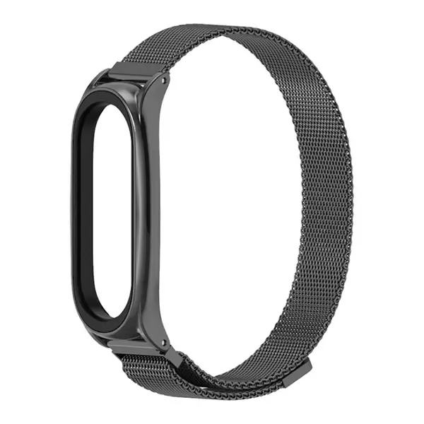 Mijobs Xiaomi Mi Band 4-3 Metal Kayış Kordon Milano Loop-(5775)