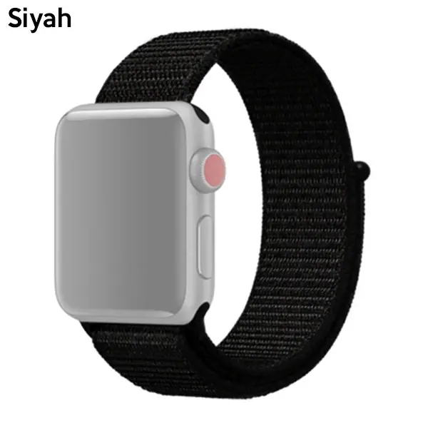 Ally Apple Watch 7-8 45mm 6-5-4 44mm Watch Ultra 49mm Kayış Kordon Spor Loop 3-2-1 42mm-(5775)