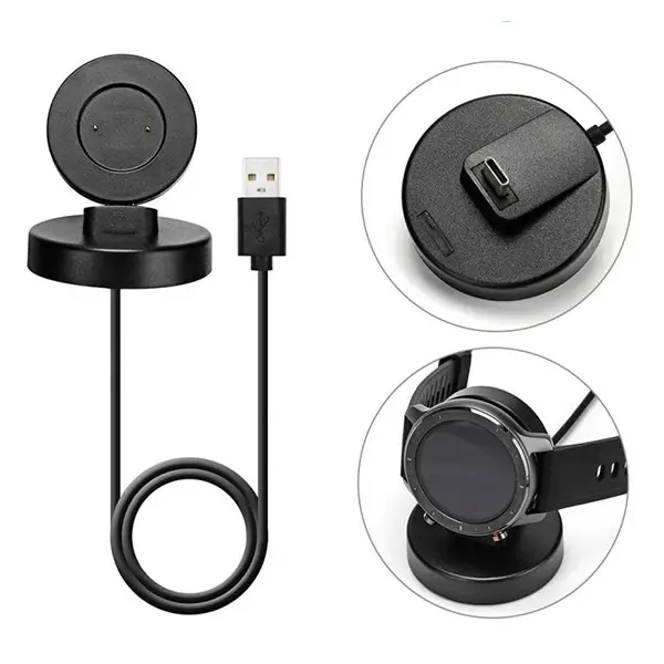 Huawei Watch GT/ GT2 / 2E /Magic / Dream Akıllı Saat Şarj Kablosu Stand-(5775)
